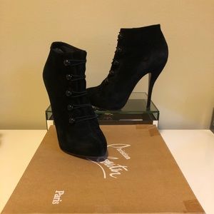 Authentic Christian Louboutin Fifre booties 38.5